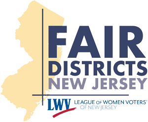 Fair Districts New Jersey logo.